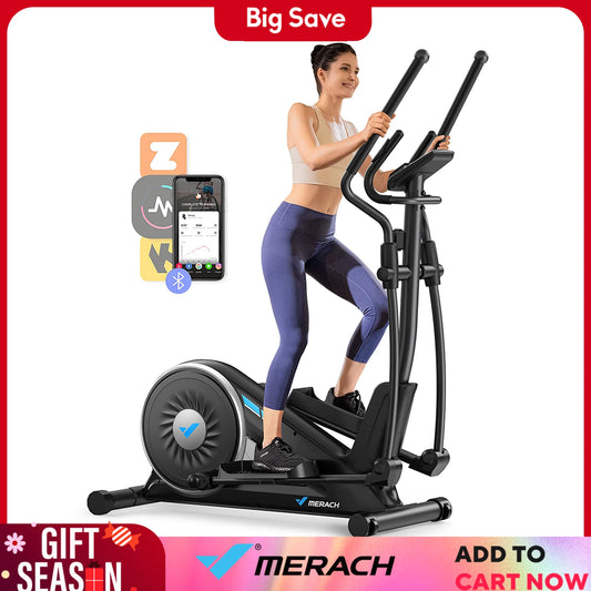 16 Levels Elliptical Quiet Magnetic Drive Machine