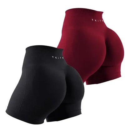 2Pcs TKITK Contour Workout Shorts Women.