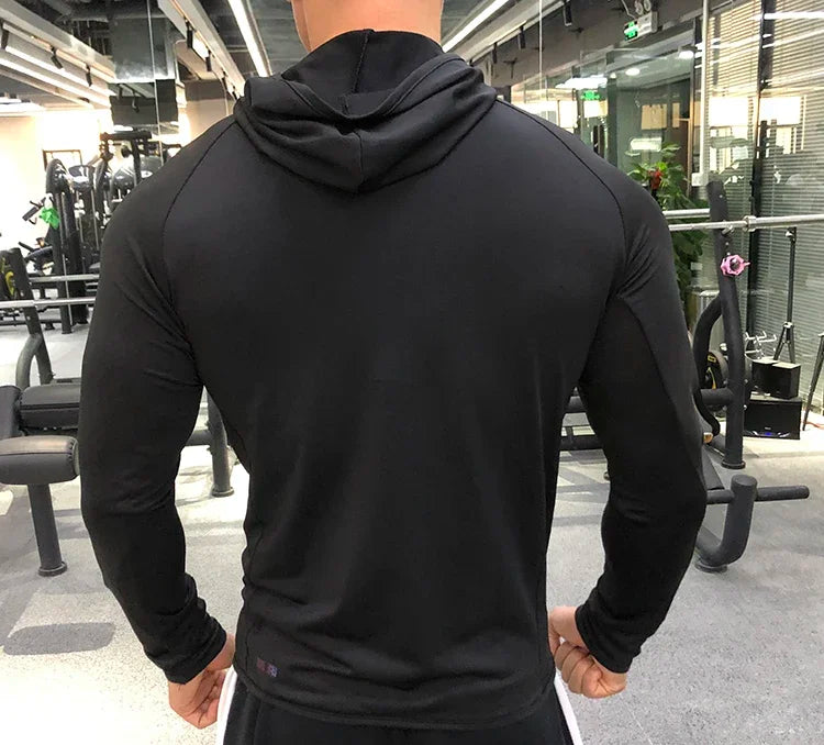 Sportswear Autumn Zipper Men Hoodie