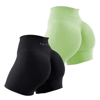 2Pcs TKITK Contour Workout Shorts Women.