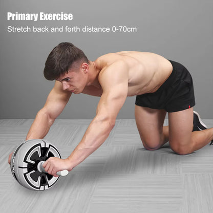 Big Abdominal Wheel Roller Stretch Trainer Mat