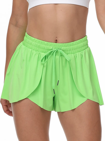 Women's 2 in 1 Flowy Running Shorts