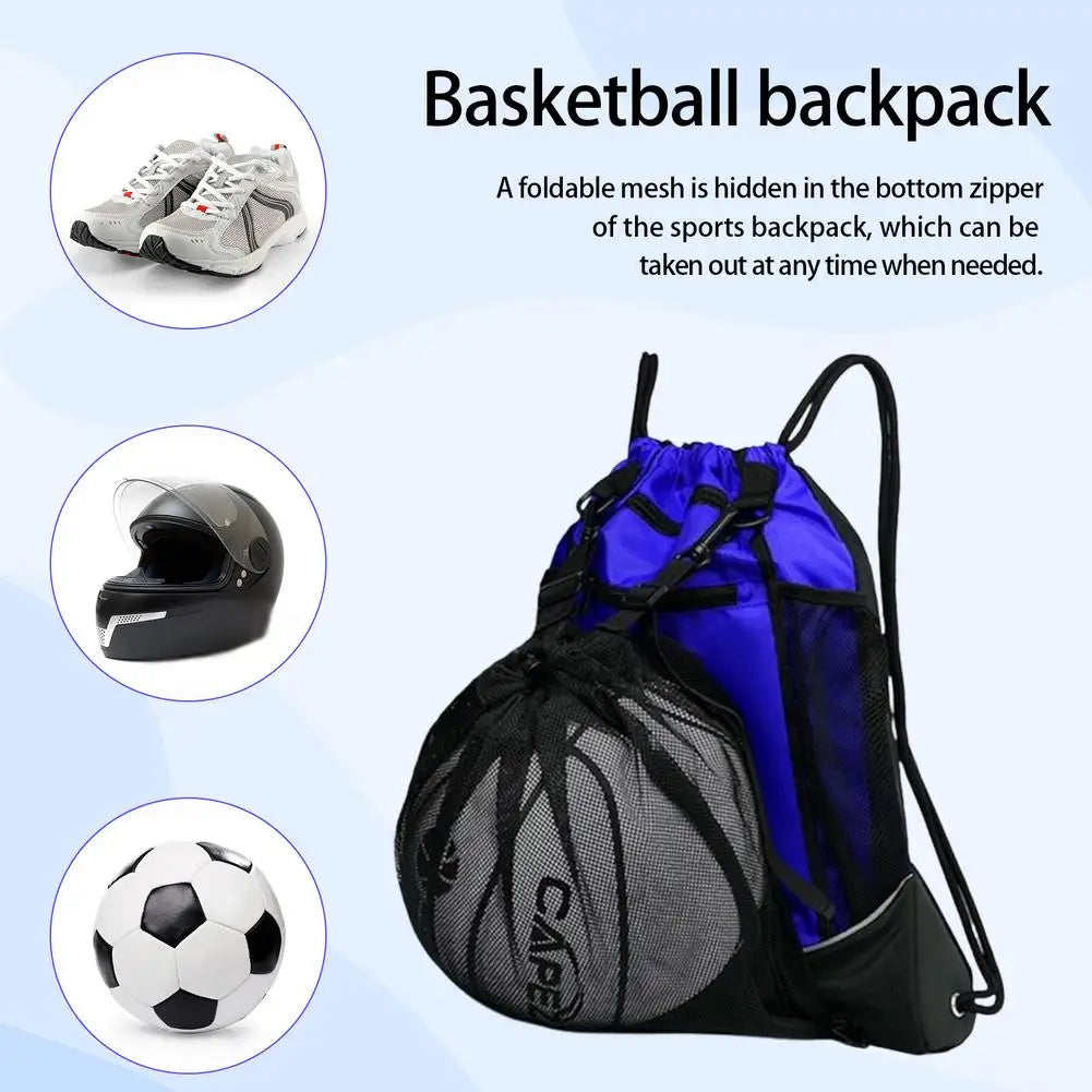 Portable Sport Ball Bag Storage Backpack