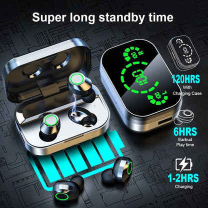 Wireless Bluetooth Earphones Sport Stereo
