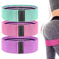 3PCs elastic rubber resistance bands for hips