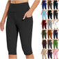 Women's Yoga Capris High Waist Tummy Control