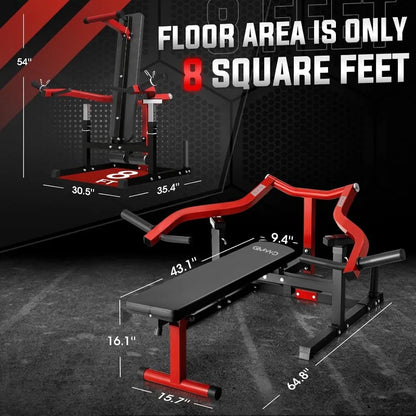 Chest Press Machine 1050LBS Bench Press Machine