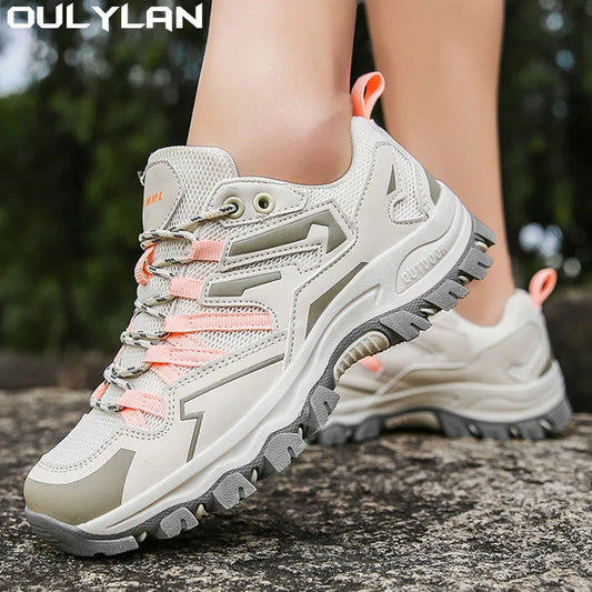 Winter Oversized Hiking Shoes Men Women Breathable