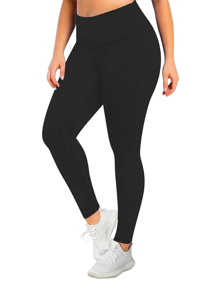 Women s High Waist Yoga  Stretch Workout Pants