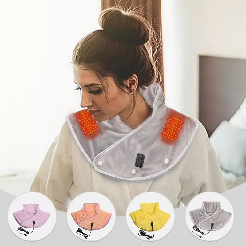Electric Heating Shoulder Neck Pad Massager