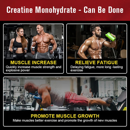 Creatine Monohydrate , Pre-workout Creatine Helps Build Muscle