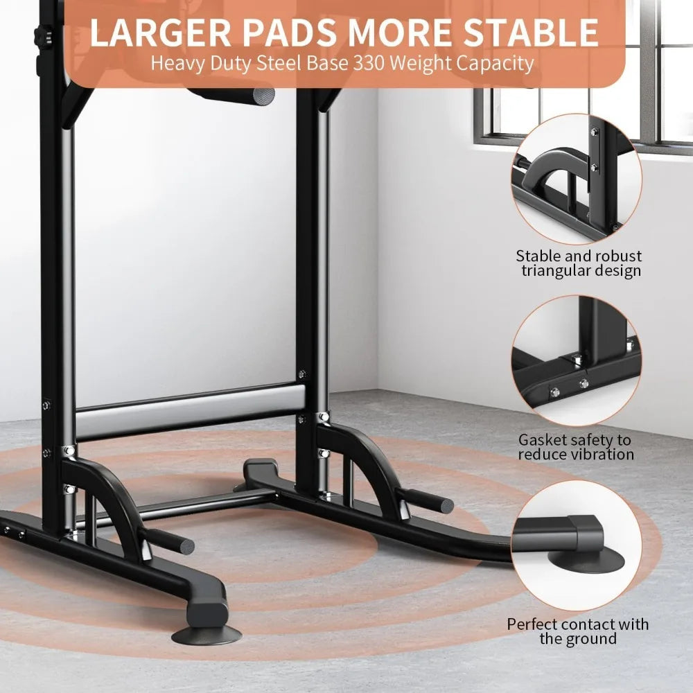 Pull Up  Dip Bar Station  Multi-Functional  Equipment