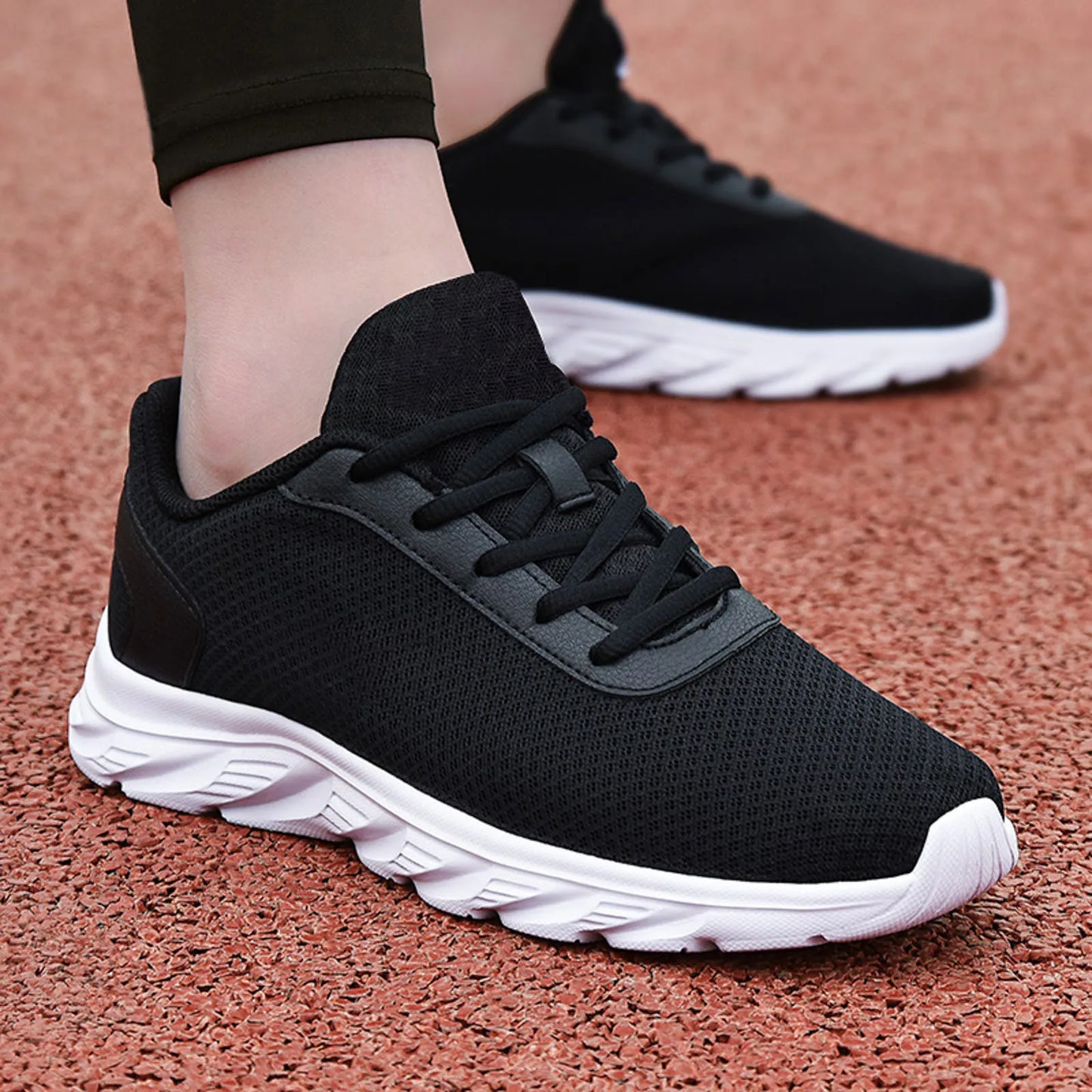 Fashion Sneaker Sports Shoes Solid Color
