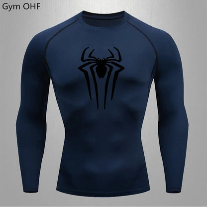 Men Fitness Compression Shirt Summer T-Shirt