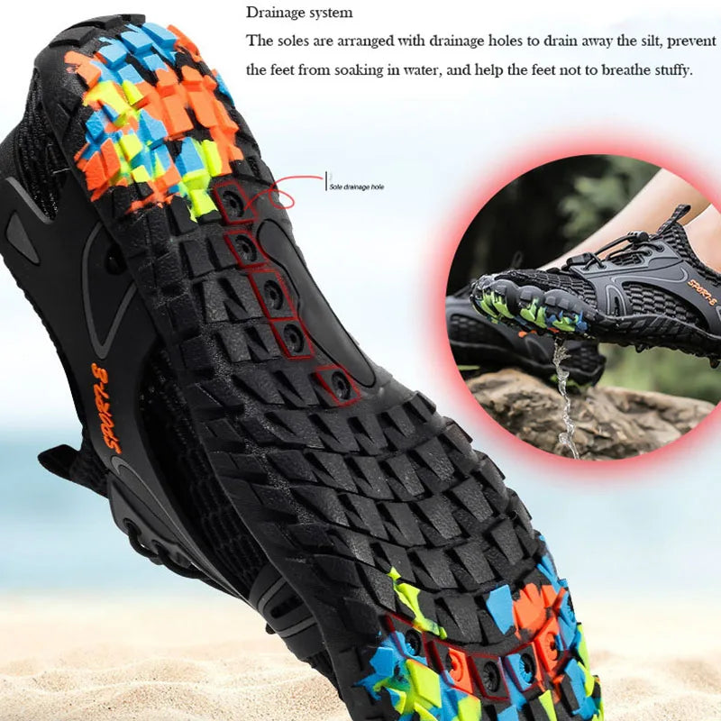 Men Outdoor Sneakers Breathable Quick Drying Sports