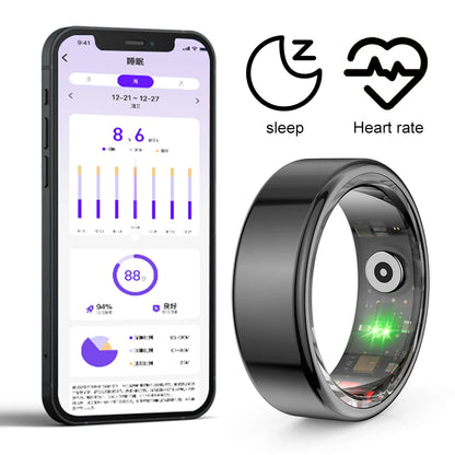 Smart Waterproof , Heart Rate Blood Oxygen Monitor