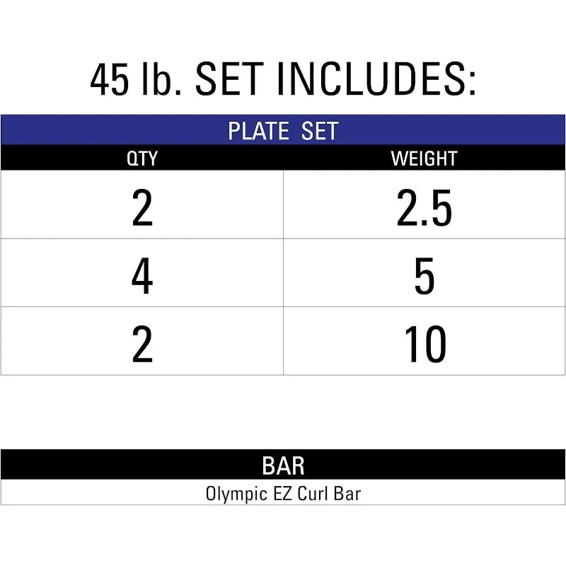 CROWBAR EZ Curl Bar, Curl Bar