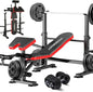 600lbs 6 in 1 Weight Set Adjustable