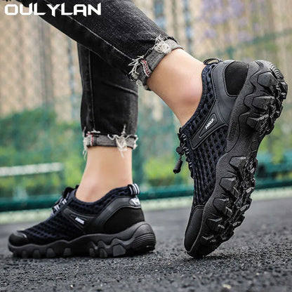 Men Women Hiking Shoes Quick Drying