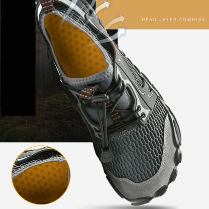 Mesh Outdoor Men Water Hiking Breathable Shoes