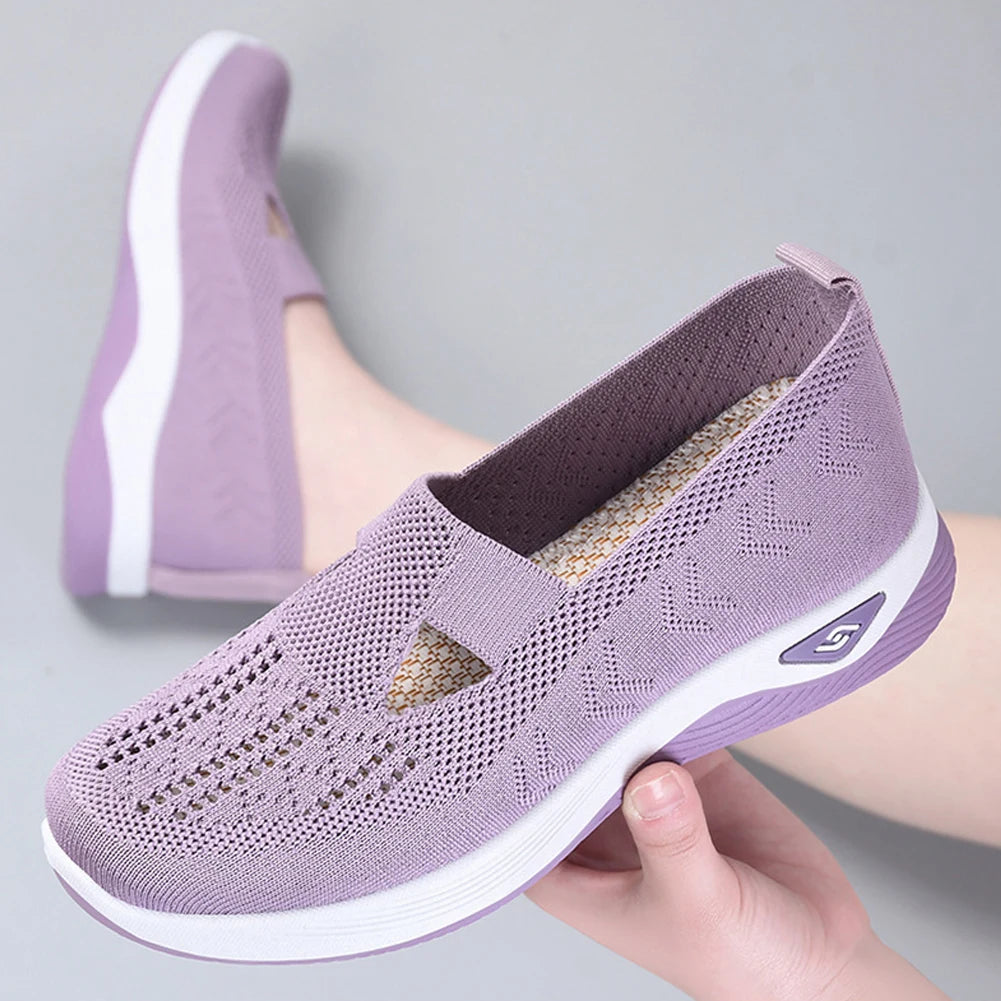 Breathable Barefoot Shoes Lightweight Comfortable Orthopedic Shoes       Walking Sneakers for Women