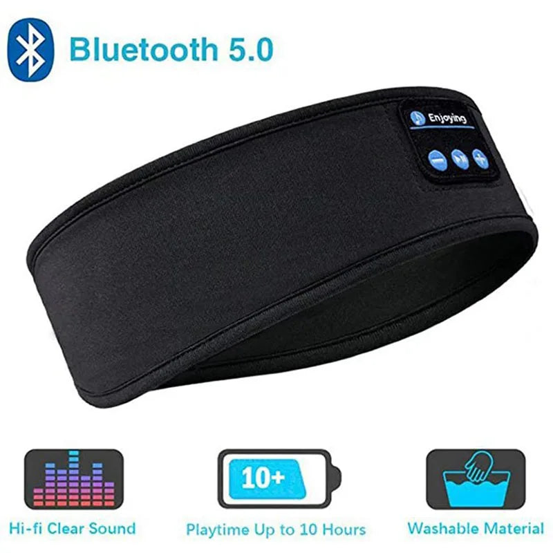 Sports Elastic Headband Wireless Bluetooth Headphones