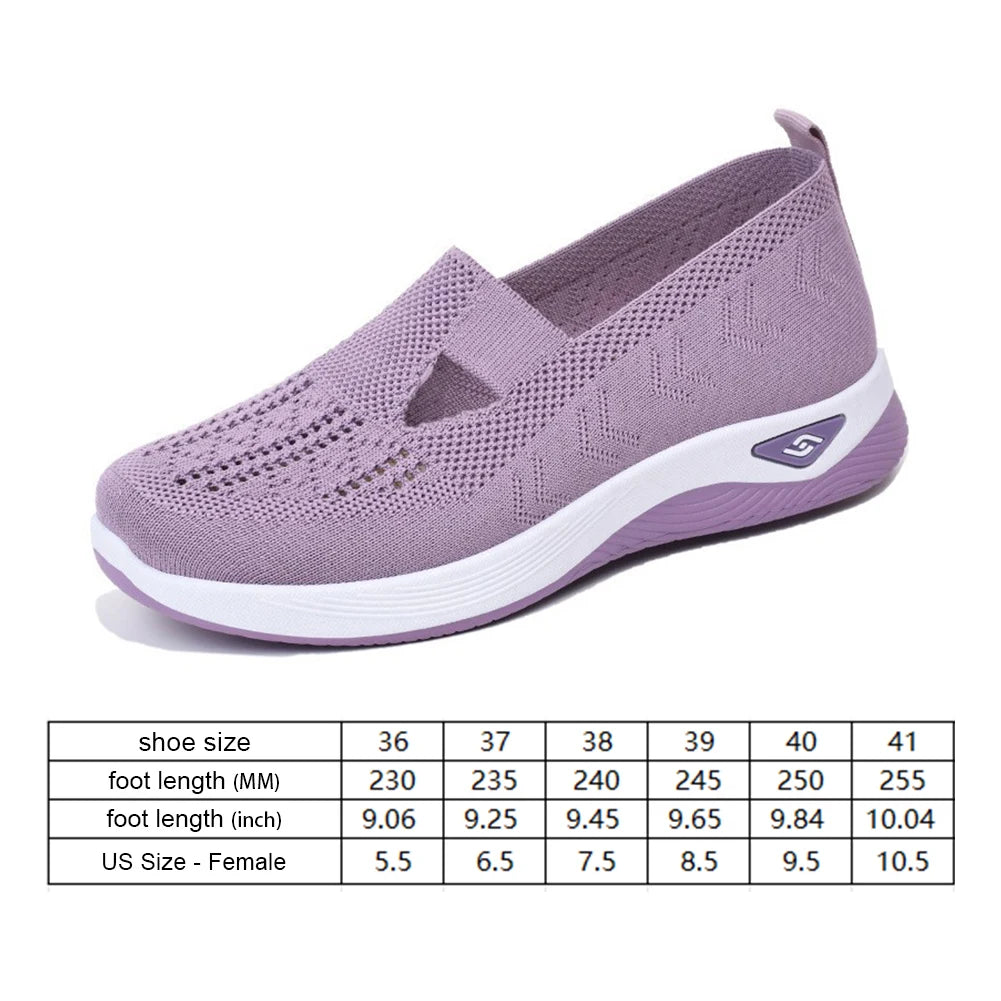 Breathable Barefoot Shoes Lightweight Comfortable Orthopedic Shoes       Walking Sneakers for Women