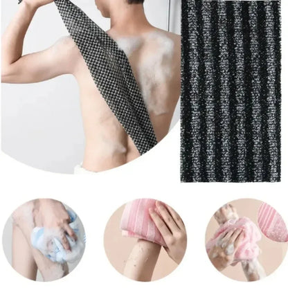 Japanese Rubbing Washcloth Bath Nylon Towel Brush for Back Towels Scrub Shower Sponge Body Accessories