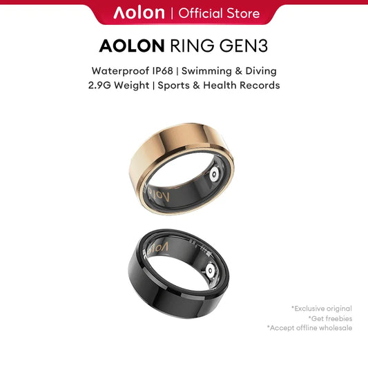 Smart Ring  Unisex Military Grade Titanium Steel-Shell