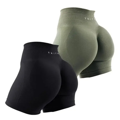 2Pcs TKITK Contour Workout Shorts Women.