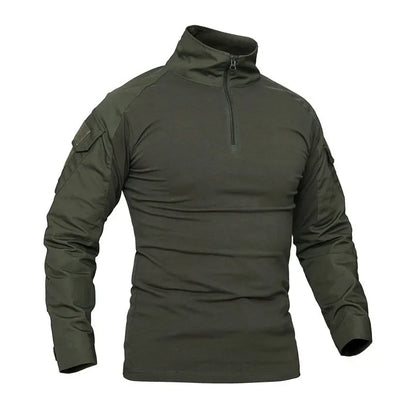 Men's Outdoor Tactical Military Long Sleeve Shirt