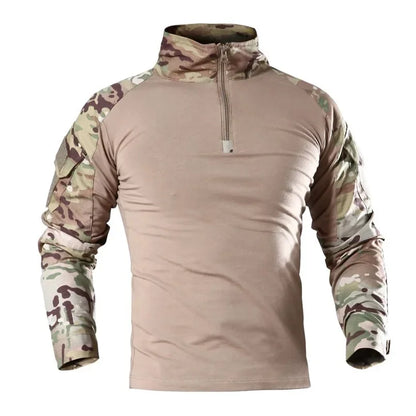 Men's Outdoor Tactical Military Long Sleeve Shirt