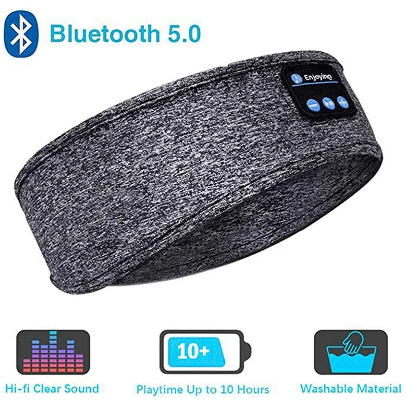 Sports Elastic Headband Wireless Bluetooth Headphones