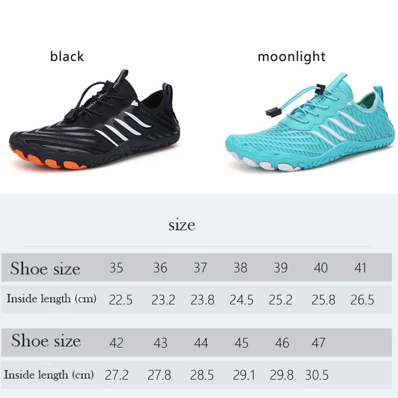 Women Men Barefoot  Breathable Shoes