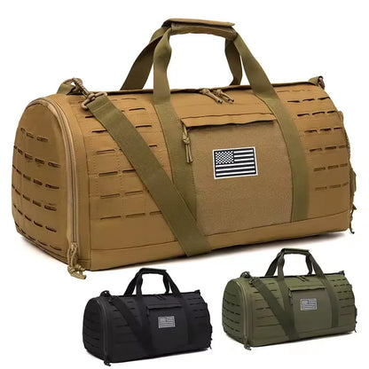 40L Sport Gym Tactical Travel Duffle Bag