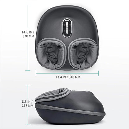 Foot Massager Heating Therapy Air Compression Shiatsu