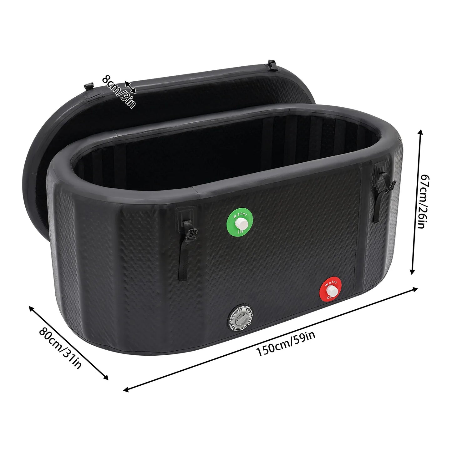 Professional Collapsible Ice Bath Tub - XL